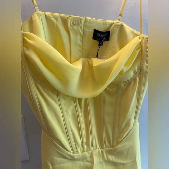 Bardot Limoncello Midi Martini Dress, Size Medium, US6 NWT - Picture 9 of 11